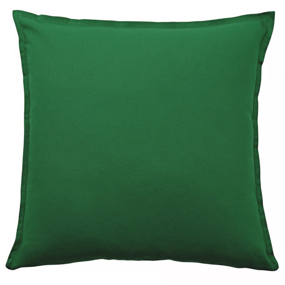 IKEA GURLI Cushion Cover, Green, 20”×20" (305.987.57) NEW